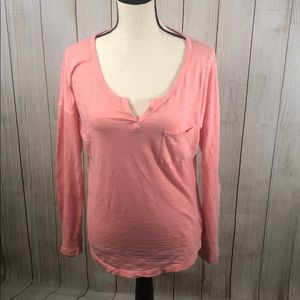 Express Classic Long Sleeve Pocket Tee